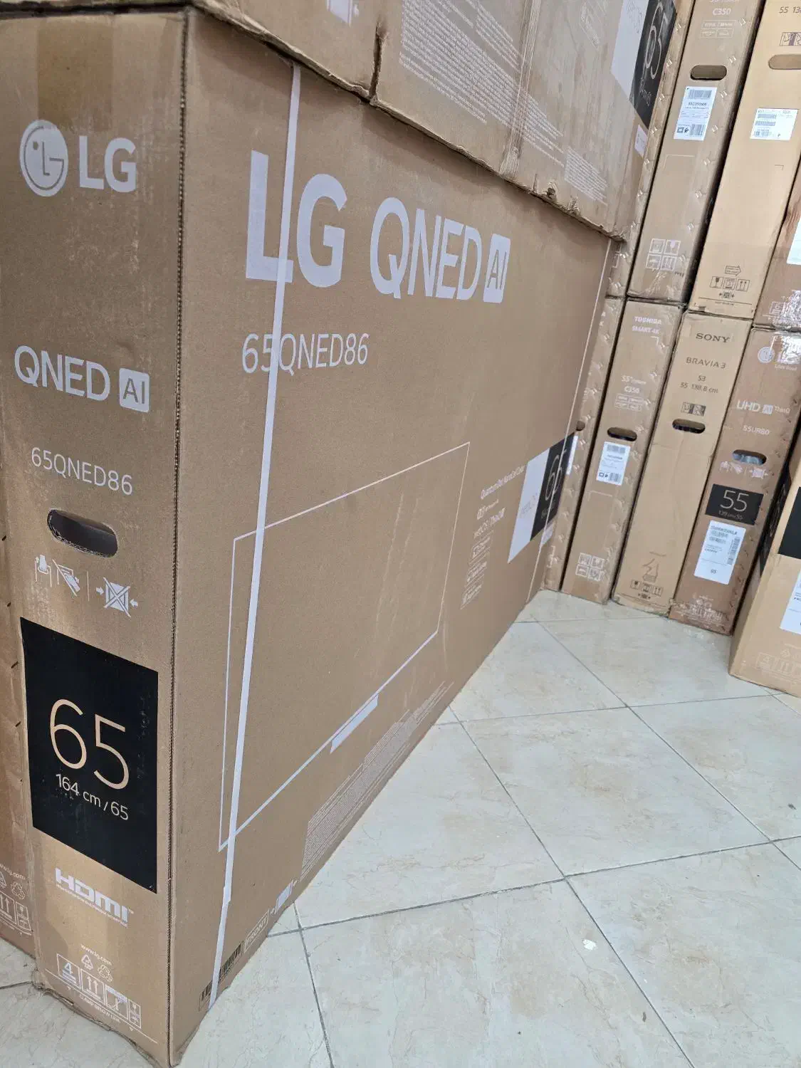 الجی 50 55 65 75 86 98 همه سایز موجود|تلویزیون و پروژکتور|بندر کنگان, |دیوار