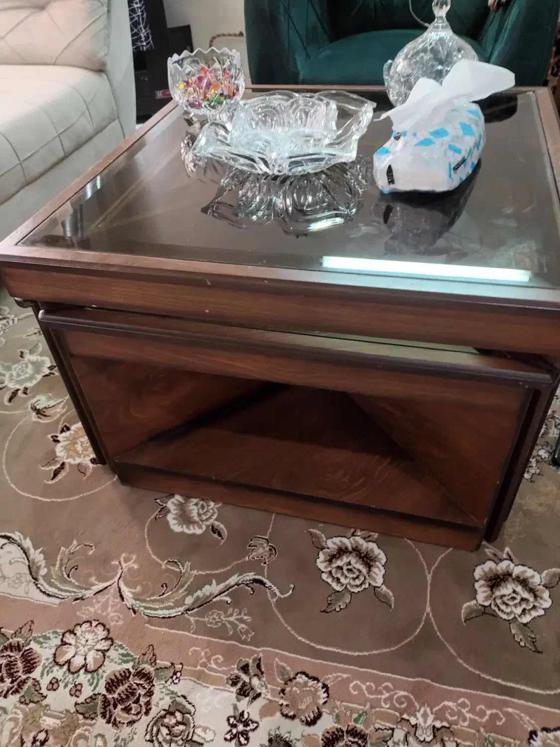 میز جلو مبلی چهارکوش تمیز|مبلمان خانگی و میز عسلی|لاهیجان, طالقانی|دیوار