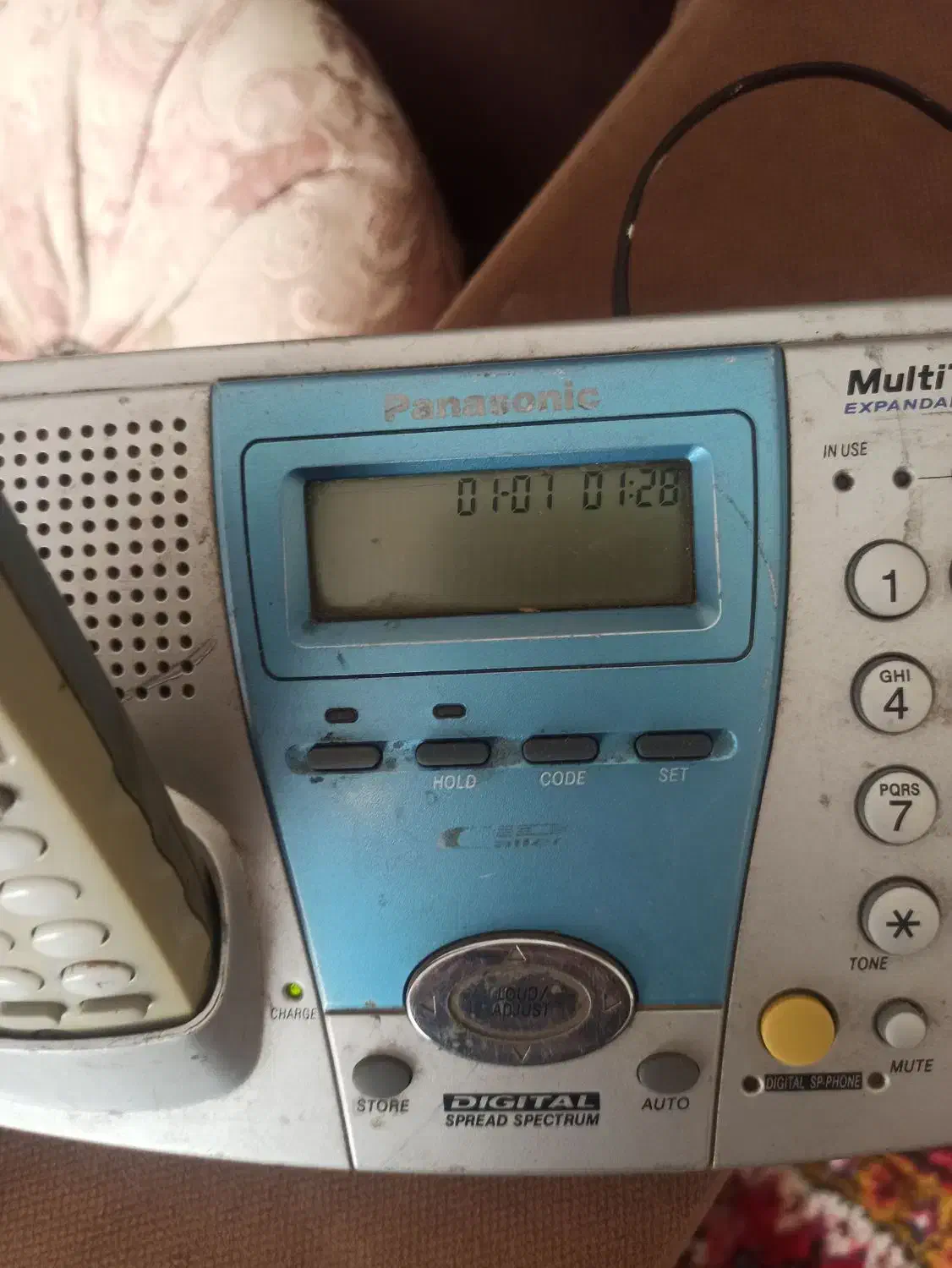 گوشی بیسیم دار اصل پاناسونیک|تلفن رومیزی|تبریز, |دیوار