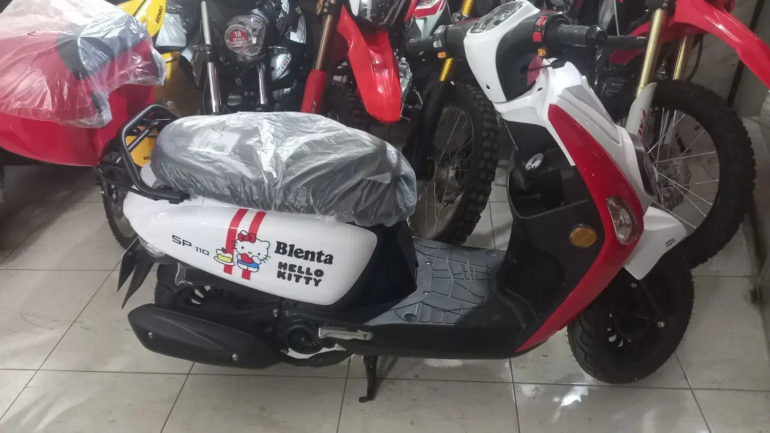 موتور  ۱۱۰سی|دوچرخه، اسکیت، اسکوتر|لنگرود, |دیوار