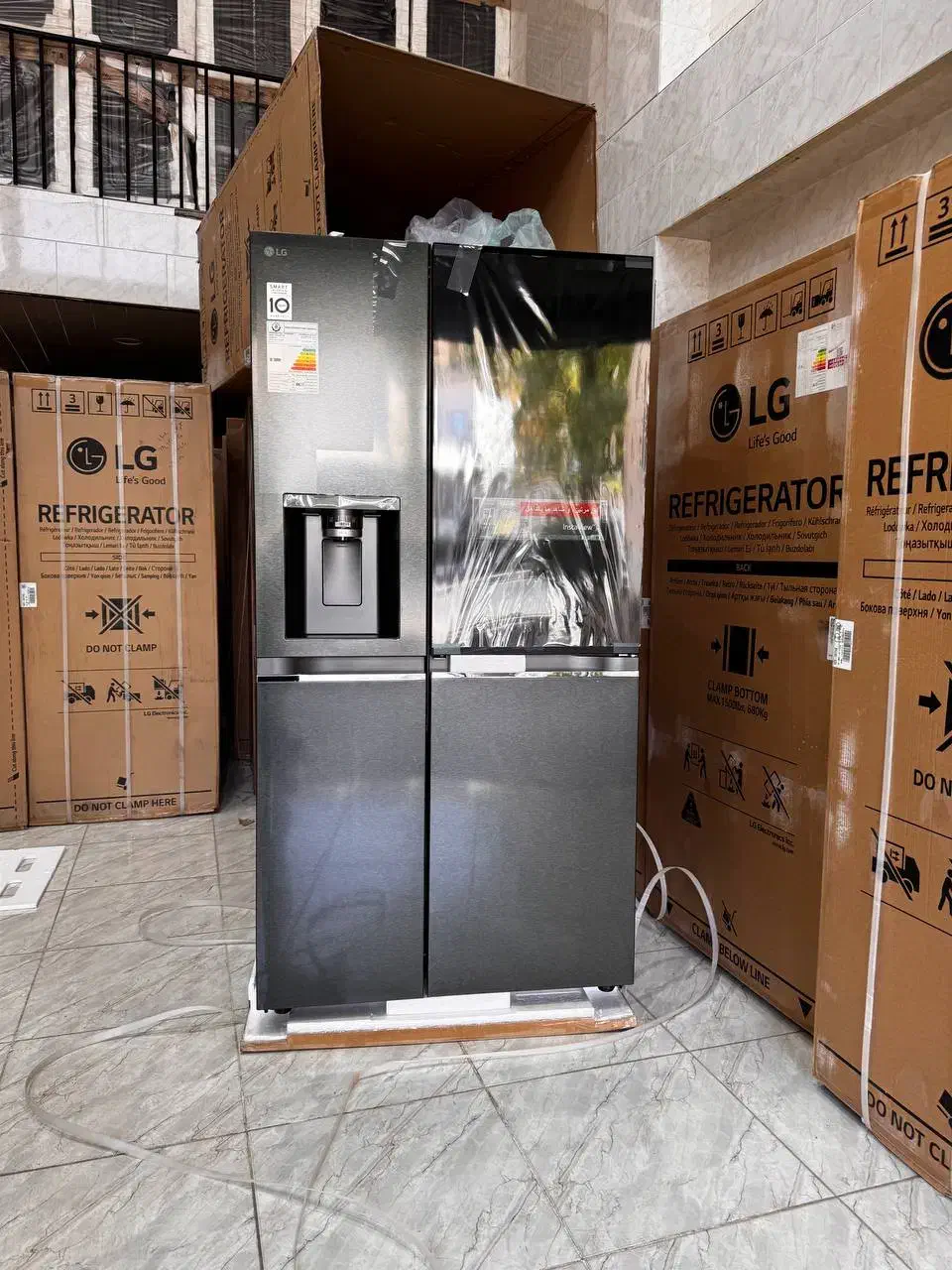 فروش برند الجی اصلی یخچال X287 شناسه دار|یخچال و فریزر|بانه, |دیوار