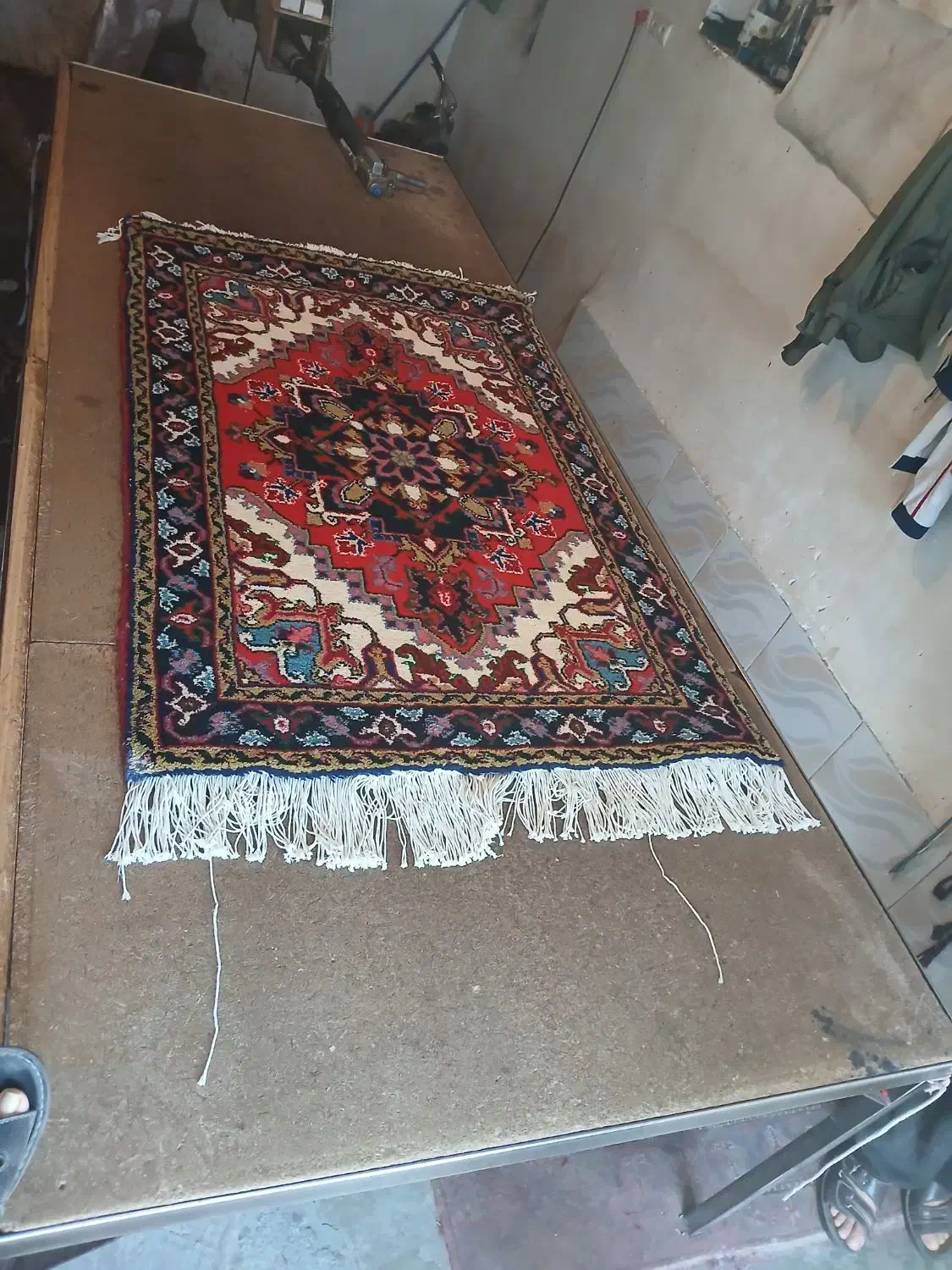 فرش زرنیم هریس تاجری|فرش|مهربان, |دیوار