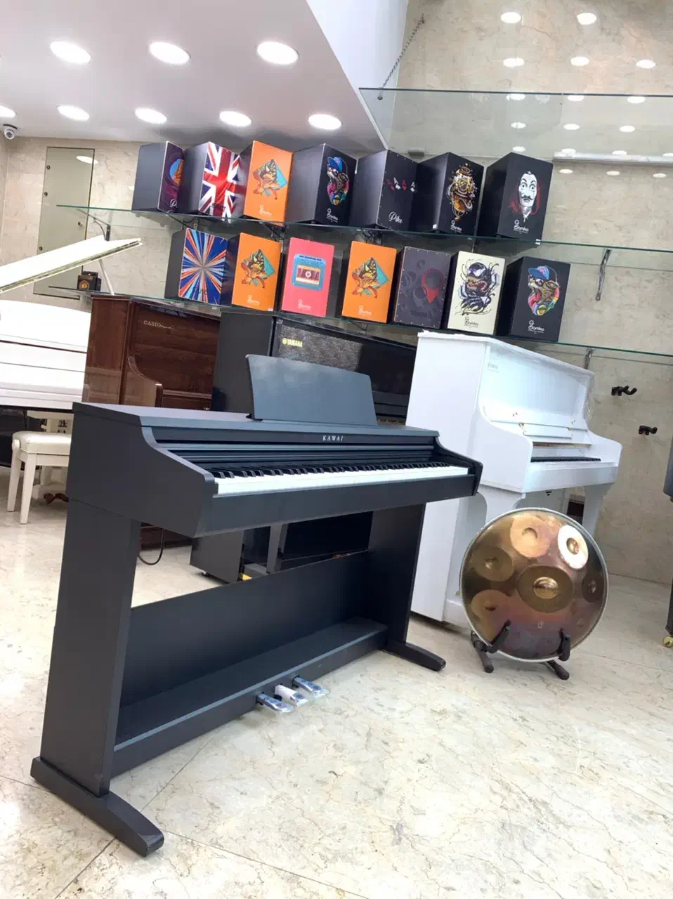 پیانو دیجیتال کلاویه سنگین KAWAI KDP75|پیانو، کیبورد، آکاردئون|تهران, شیخ هادی|دیوار