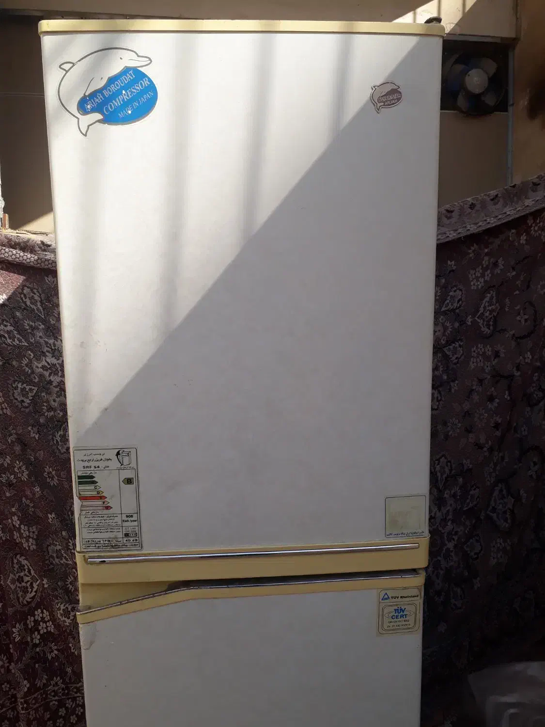 یخچال ژاپنی بسیار سالم|یخچال و فریزر|مشهد, چهارچشمه|دیوار