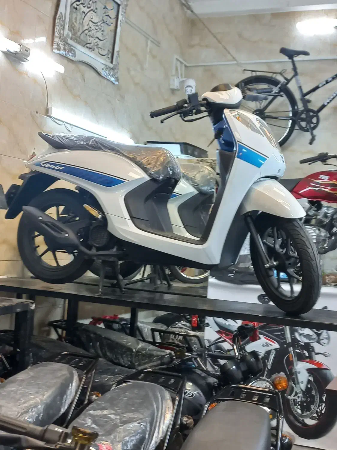 هندا جینیو ۱۱۰|موتورسیکلت|تهران, ائمه اطهار|دیوار