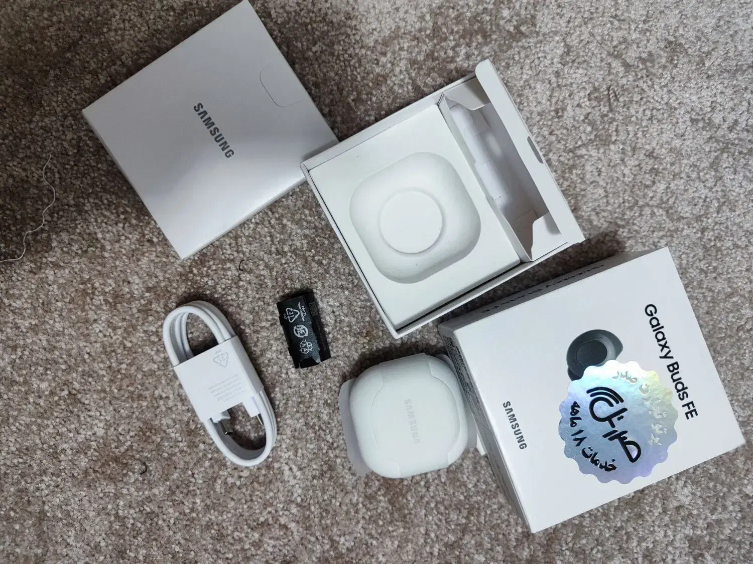 کیس و تک گوش سمت چپ galaxy buds FE|لوازم جانبی موبایل و تبلت|تهران, اباذر|دیوار