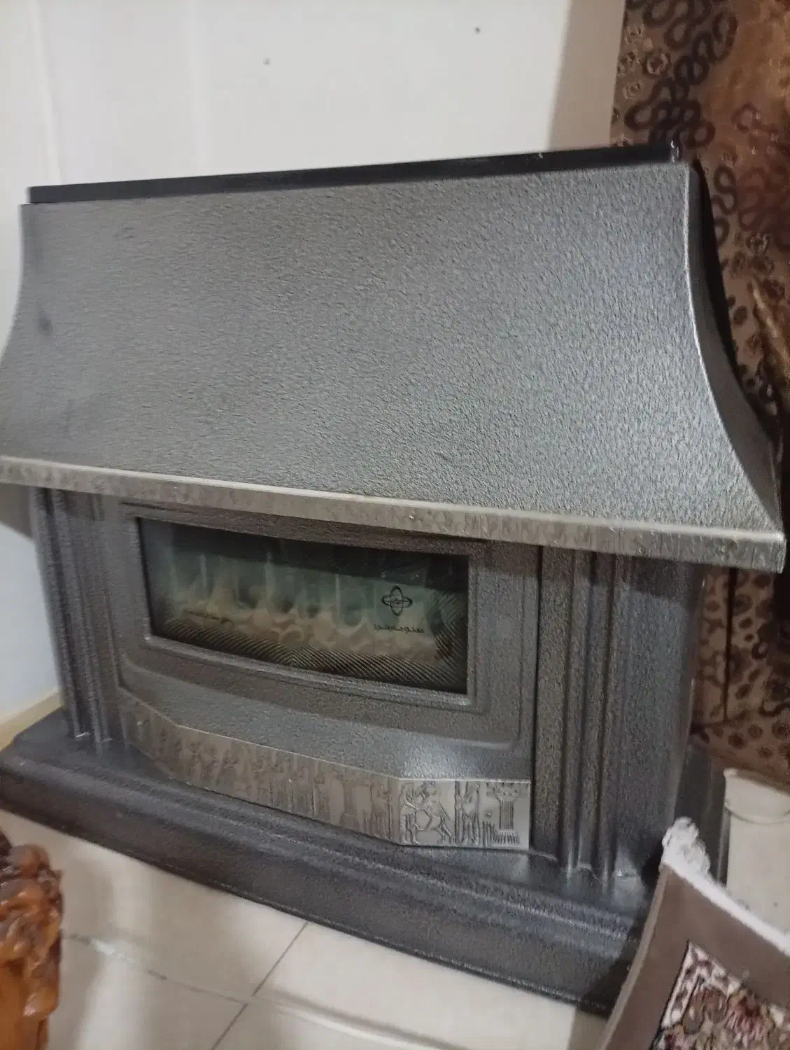 بخاری طرح هخامنشی بزرگ|بخاری، هیتر، شومینه|مسجد سلیمان, |دیوار