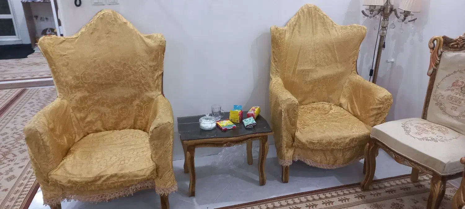 مبل سلطنتی|مبلمان خانگی و میز عسلی|قدس, شهر‌قدس|دیوار