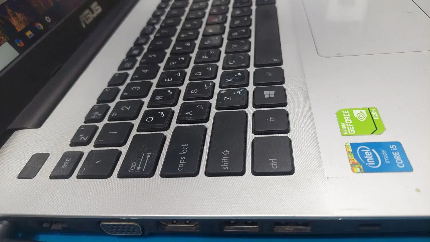 لپ تاپ Asus i5 گرافیک دار|رایانه همراه|بیرجند, |دیوار