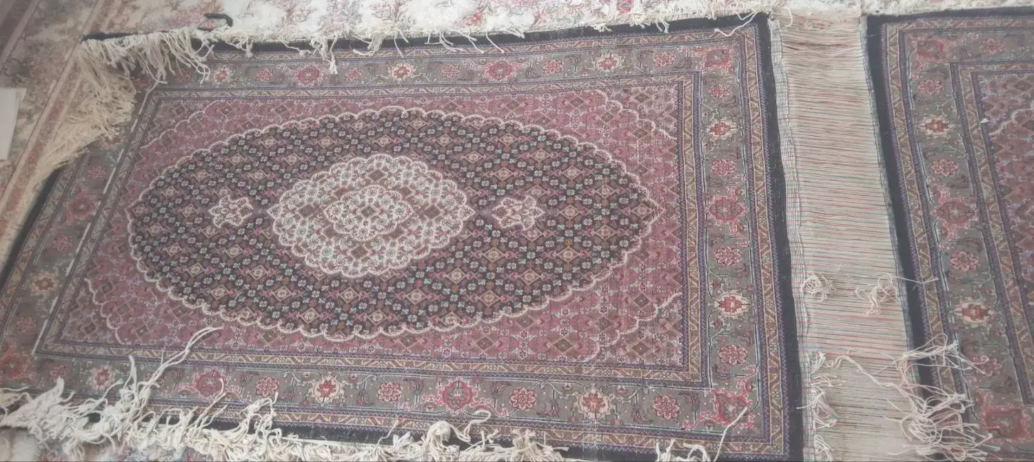 فرش ریزه ماهی بیجار طرح خوی|فرش|اردبیل, |دیوار