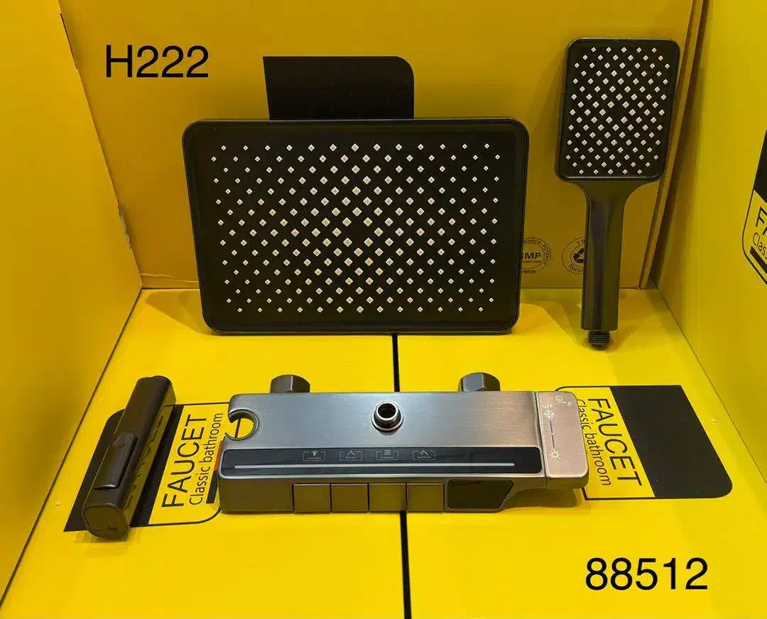 علم دوش حمام پیانویی نمایشگردار دیجیتال و هوشمند|لوازم سرویس بهداشتی|باوی, |دیوار