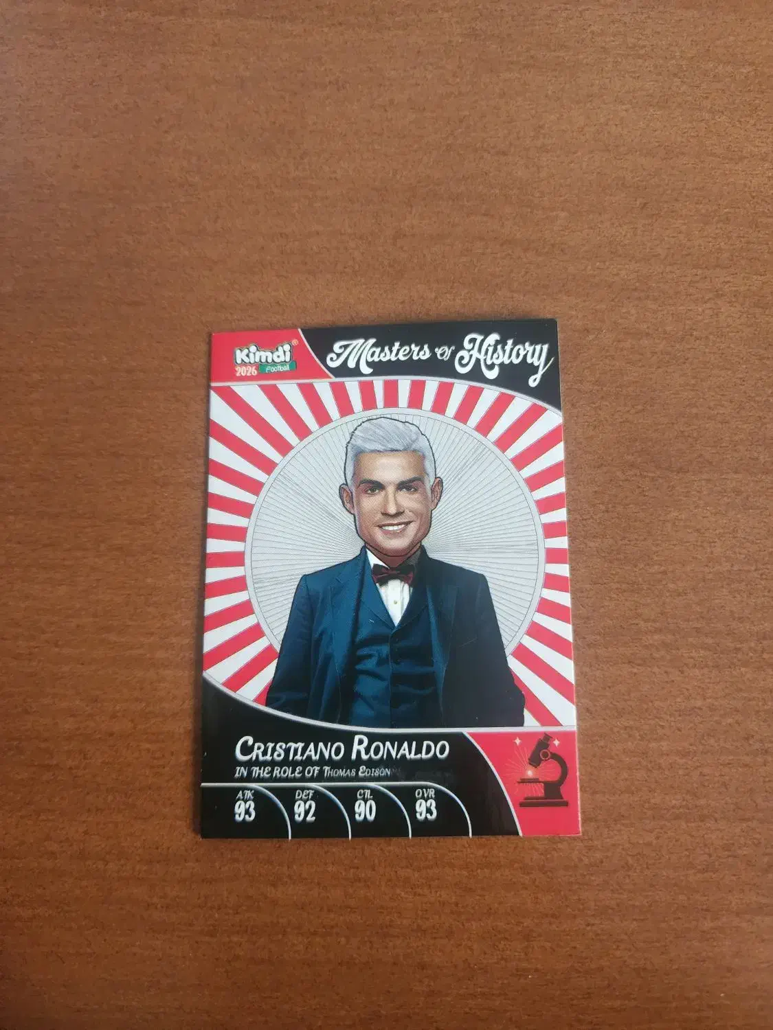 کارت کیمدی رونالدو نقش ادیسون|اسباب‌‌بازی|پول, |دیوار