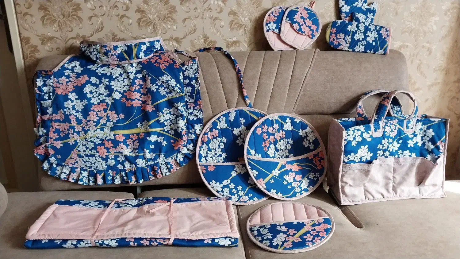 سرویس آشپزخانه|سفره، حوله، دستمال آشپزخانه|شهریار, شهریار|دیوار