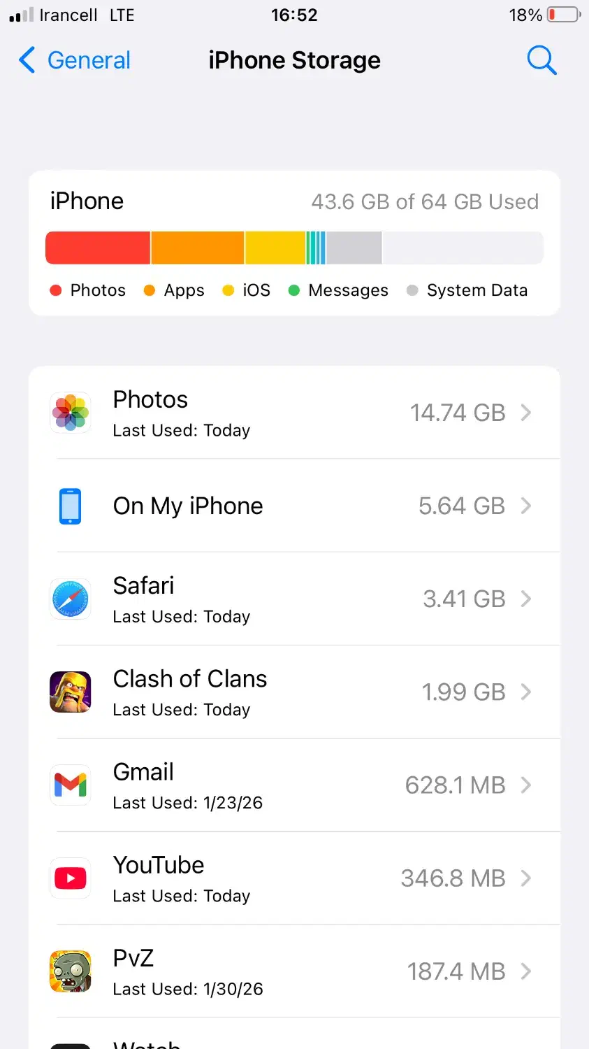 آیفون 8 پلاس 64 گیگ|موبایل|پرند, فاز ۳|دیوار