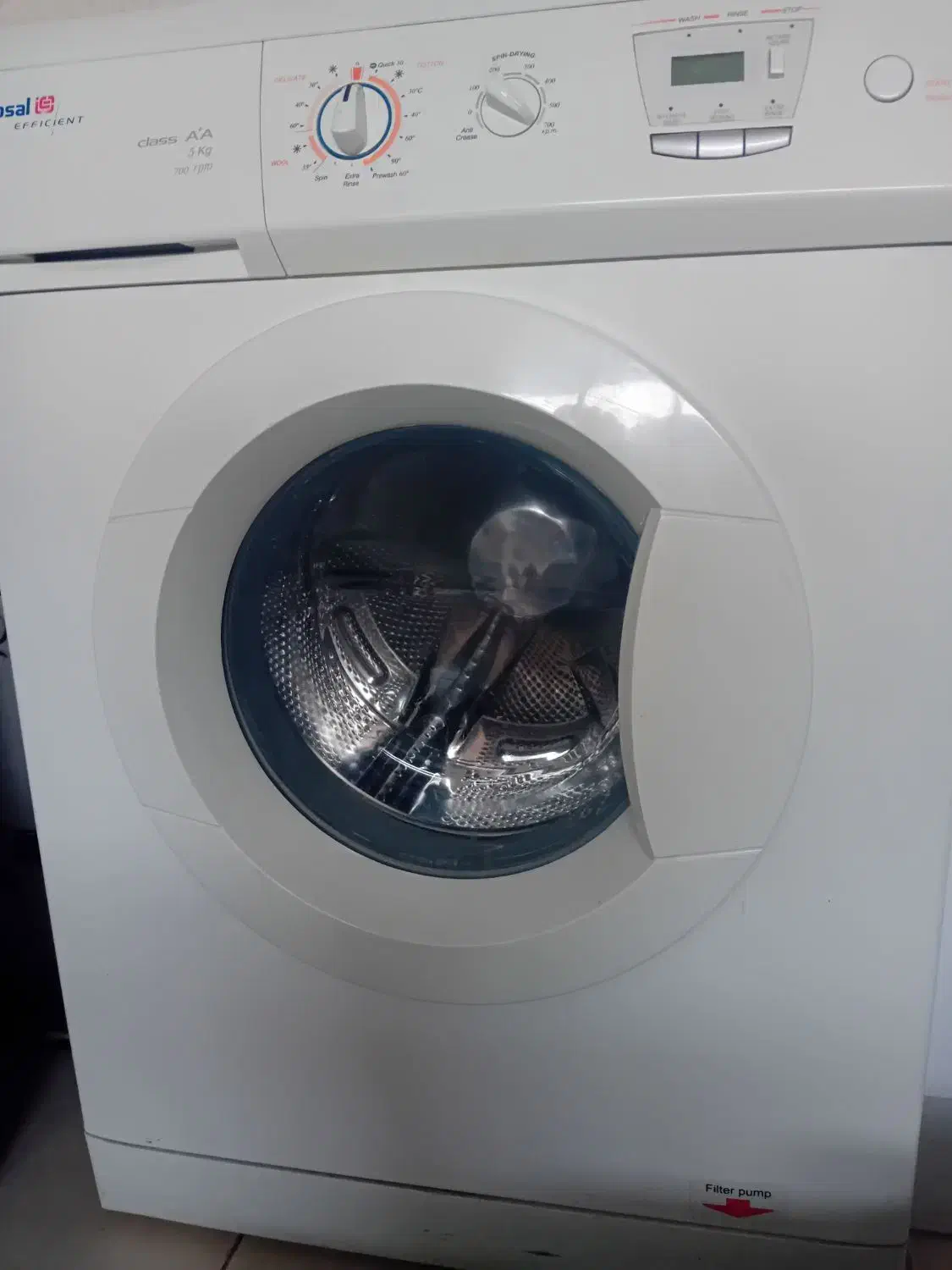 لباس شویی آبسال ۵کیلویی|ماشین لباسشویی و خشککن لباس|قرچک, مهدیه|دیوار