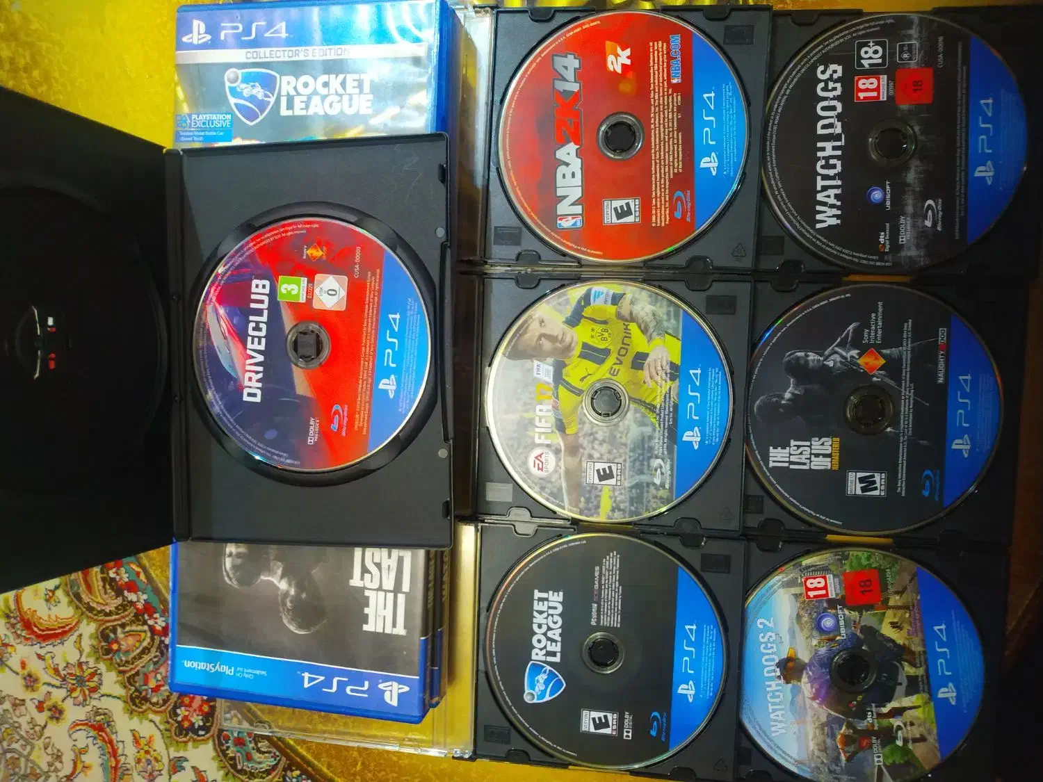 سی دی ps4 در حد|کنسول، بازی ویدئویی و آنلاین|قم, زنبیل آباد|دیوار