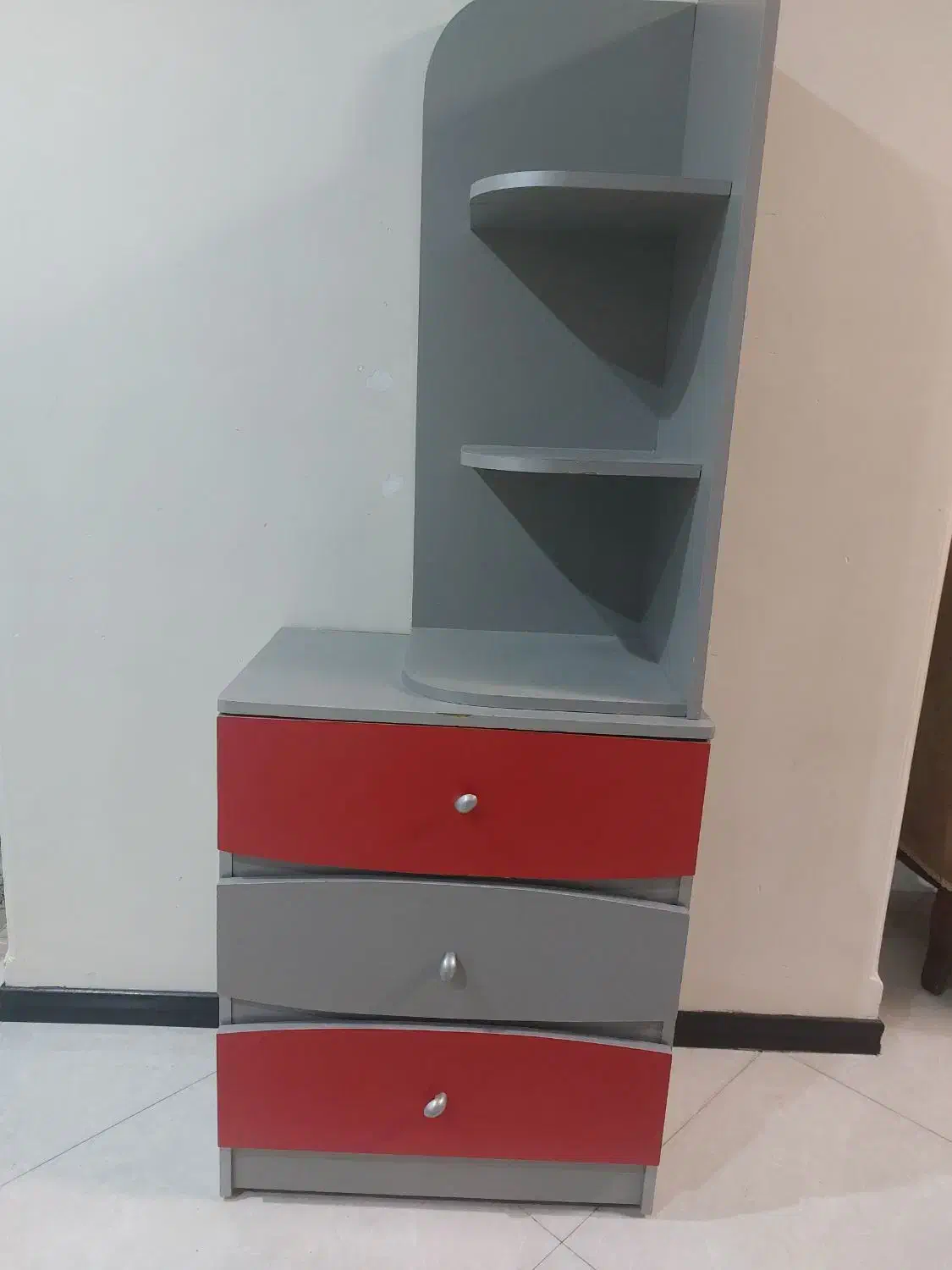 سرویس خواب نوجوان تمام ام دی اف در حد|تخت و سرویس خواب|رباط‌کریم, رباط‌کریم|دیوار