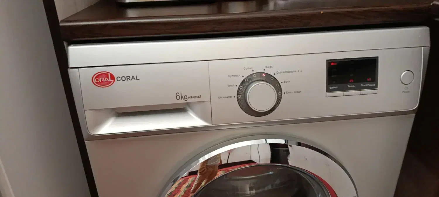 ماشین لباس شویی 6کیلویی|ماشین لباسشویی و خشک‌کن لباس|آبیک, |دیوار