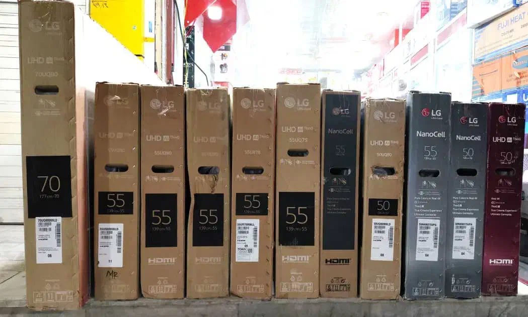 انواع تلویزیون(ال ای دی)ال جی وسامسونگ(اصل وآکبند)|تلویزیون و پروژکتور|زاهدان, |دیوار