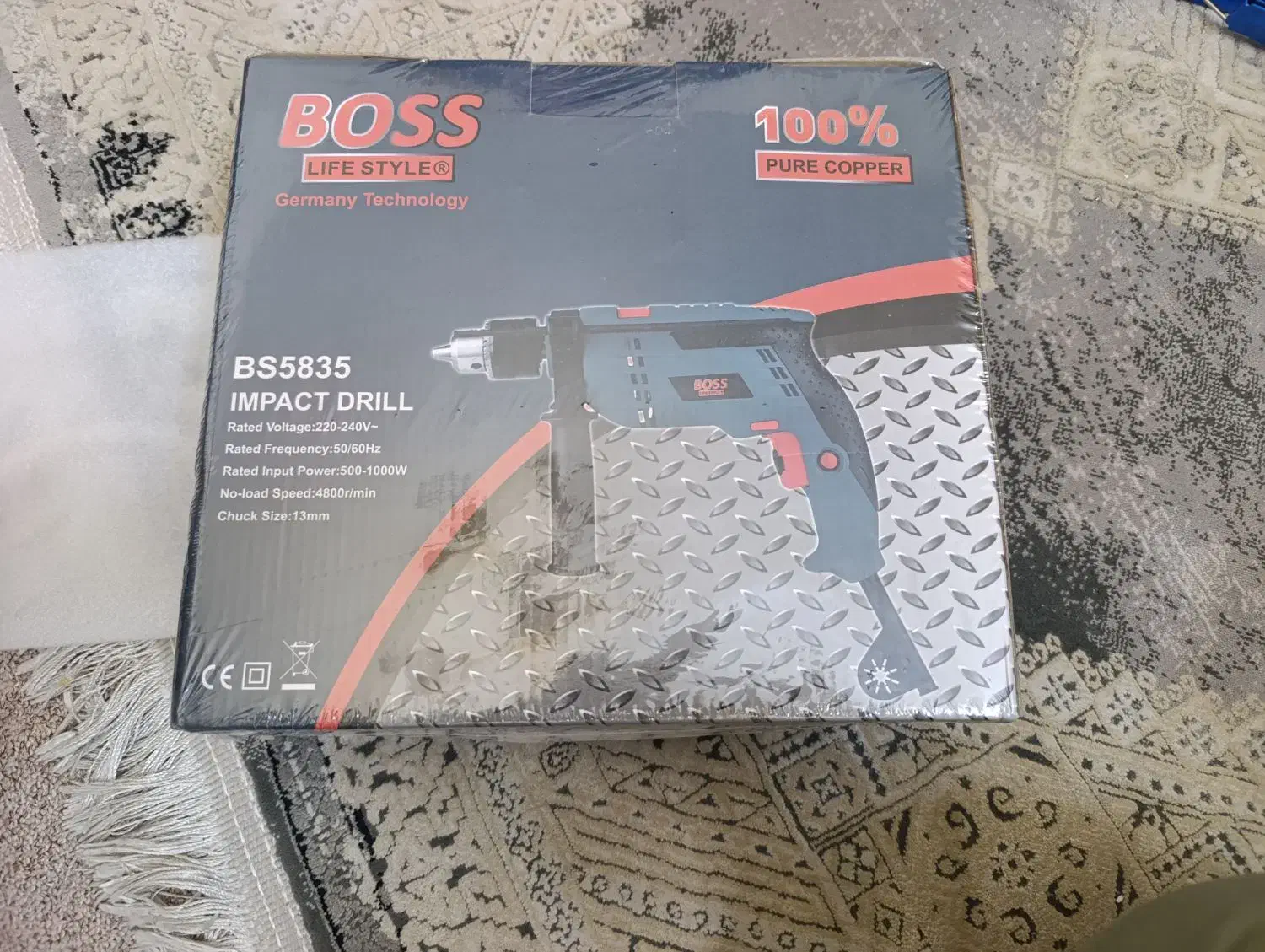 مینی سنگ پیچ گوشتی شارژی دریل BOSS|ابزارآلات|بندر ماهشهر, |دیوار