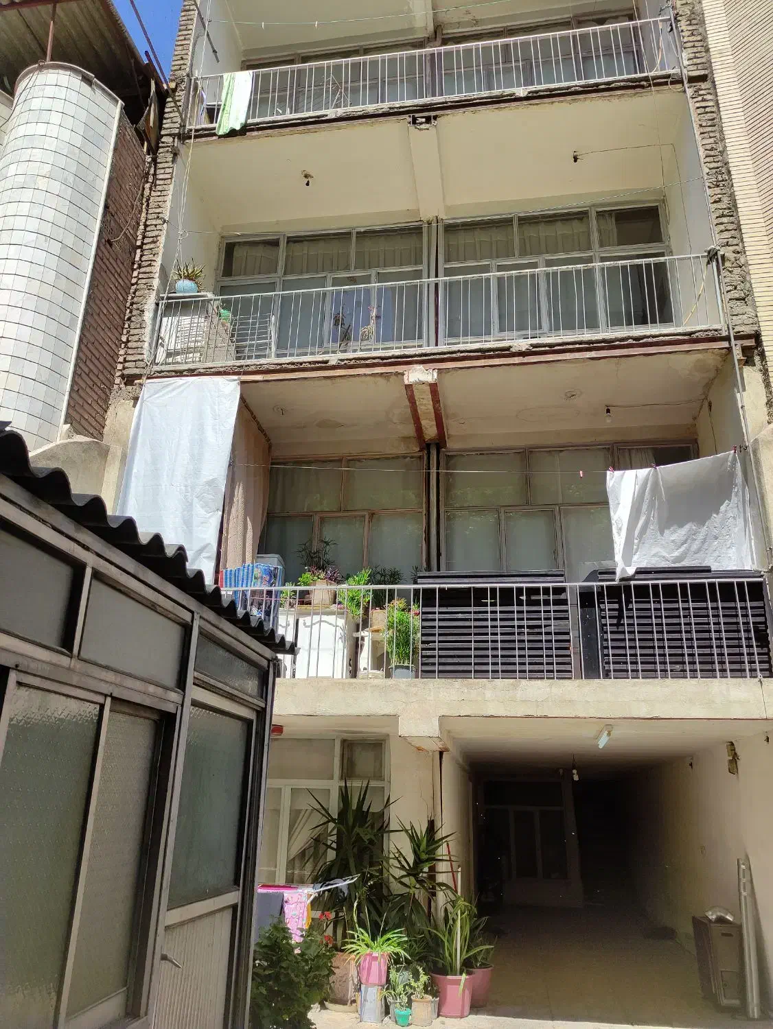 120متری سه طبقه ونیم|فروش زمین و ملک کلنگی|تهران, یاخجی آباد|دیوار