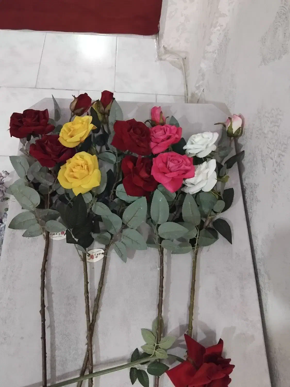 گل رز و درحد نو|گل مصنوعی|تهران, شهرک رضویه|دیوار