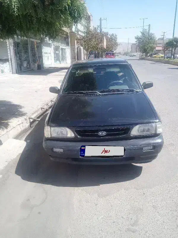 پراید مشکی تمام انژکتور|خودرو سواری و وانت|شاهین دژ, |دیوار