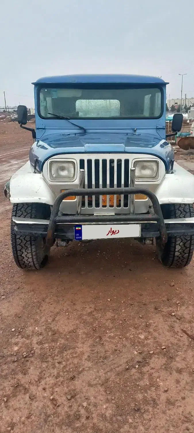 جیپ صحرامدل۷۵|خودرو کلاسیک|پرند, فاز ۶|دیوار