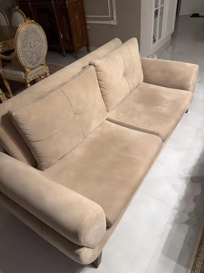 مبل نیم ست ۵ نفره در حد نو بسیار نو|مبلمان خانگی و میز عسلی|کرج, فاز ۳ مهرشهر|دیوار