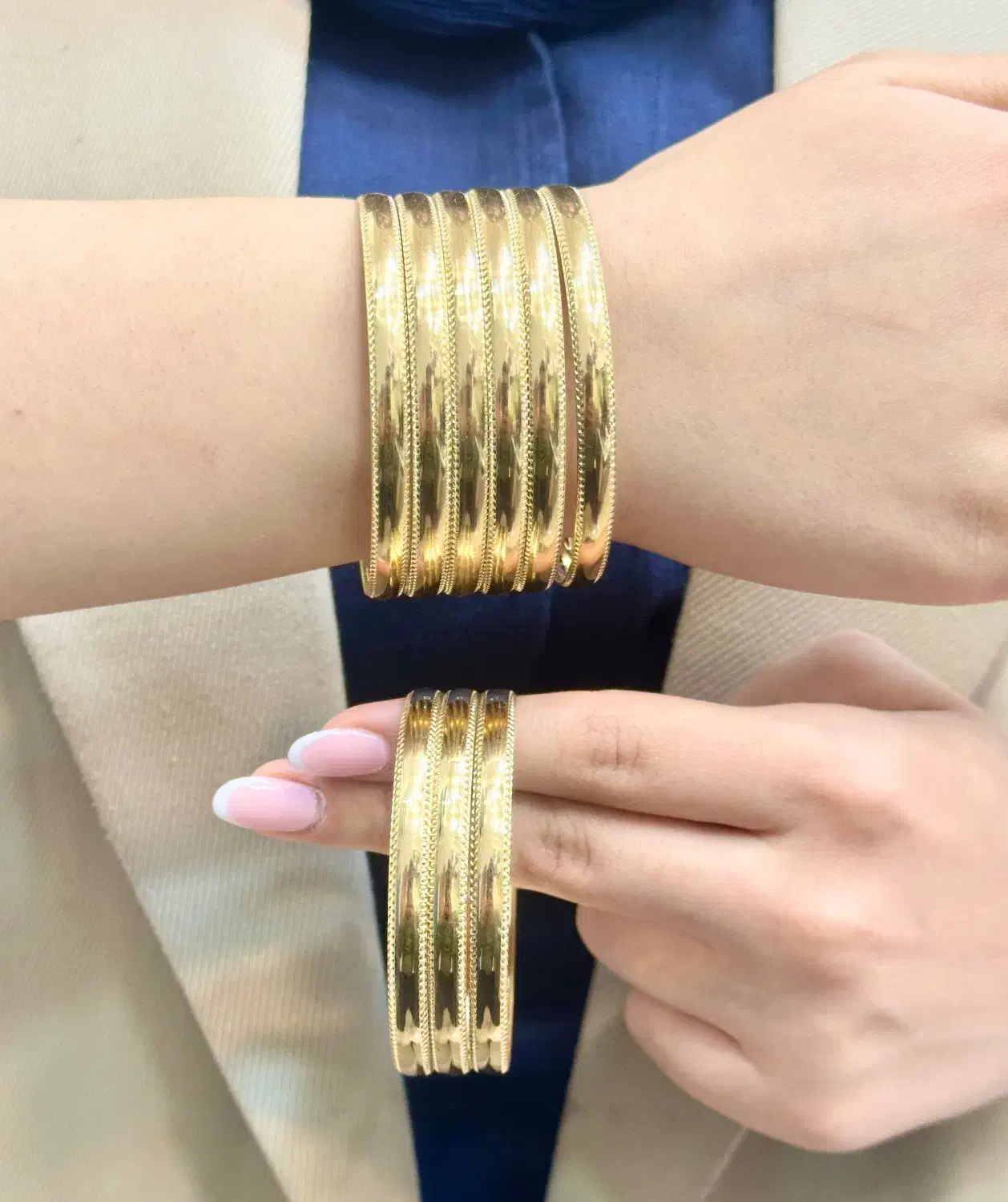 النگو بدون اجرت النگو آینه ایی آیدا|جواهرات|گلستان (تهران), |دیوار