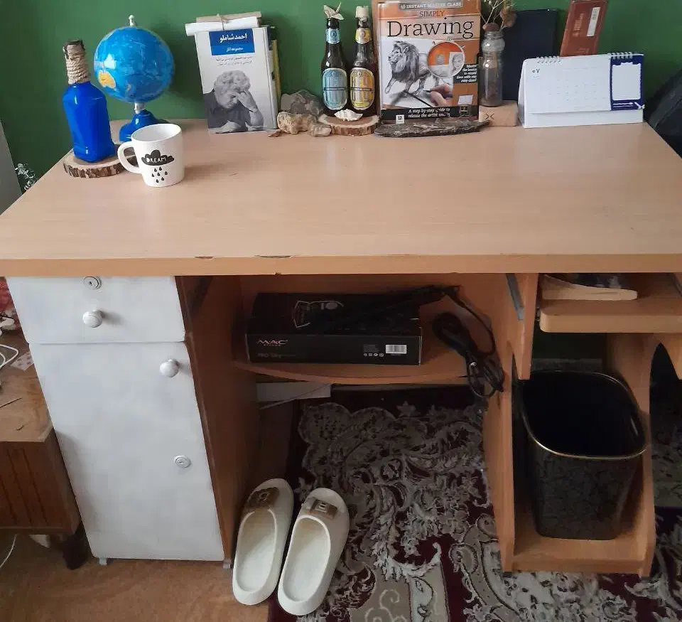 میز کامپیوتر|میز تحریر و کامپیوتر|ساری, |دیوار