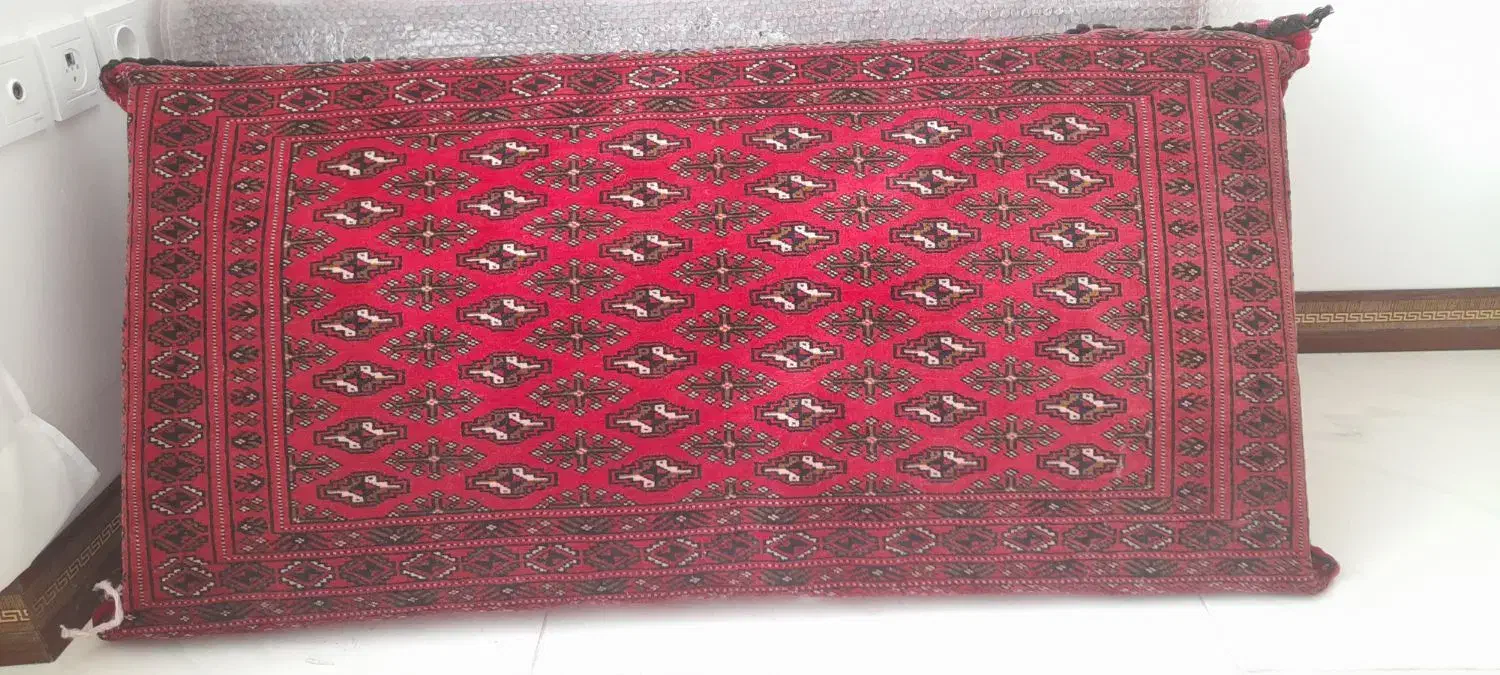 پشتی دستبافت ترکمن|پشتی|سمنان, |دیوار