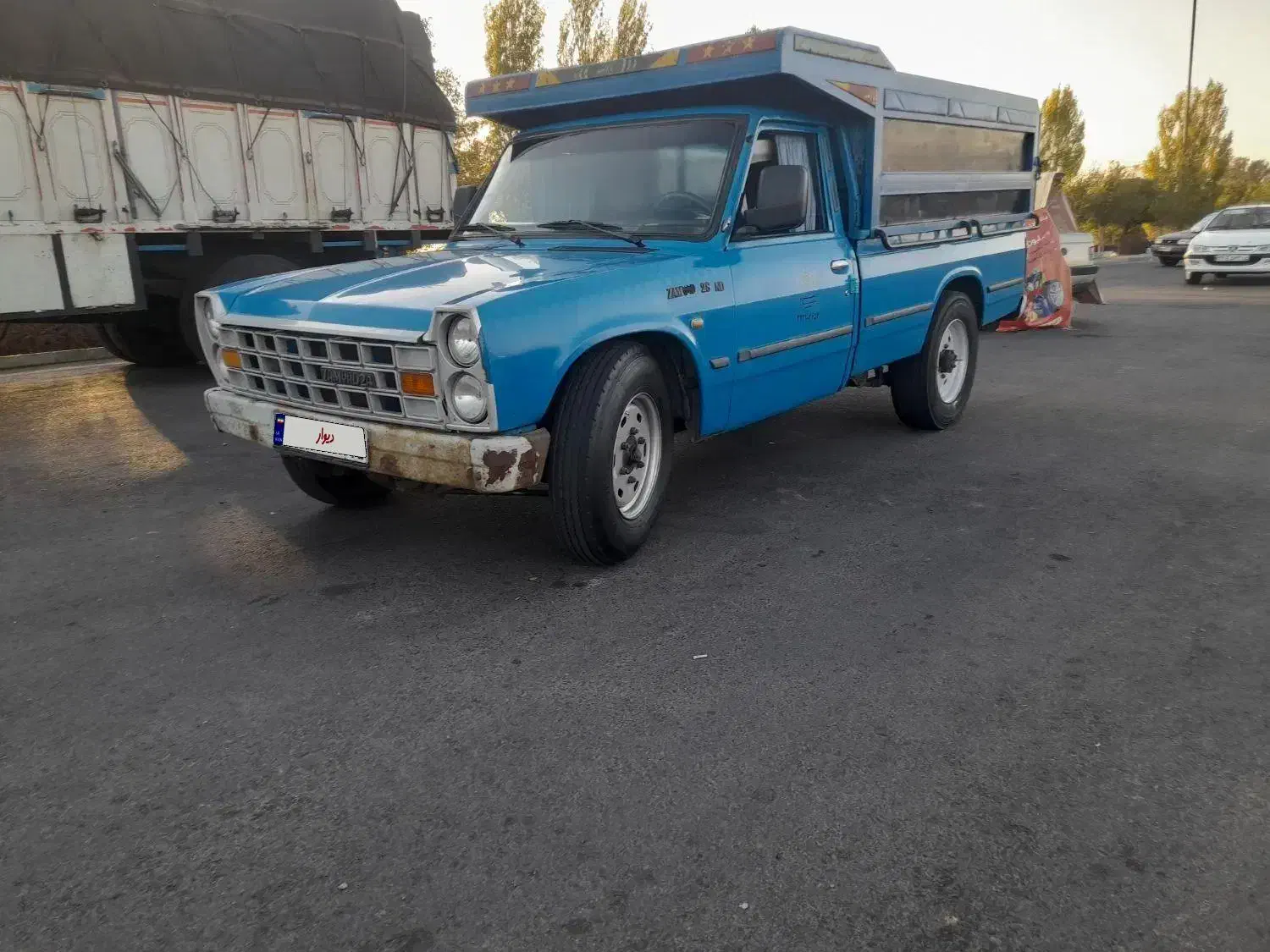 سایپا ۲۸۰۰ دیزلی بدورن رنگ موتور پلمپ|خودرو سواری و وانت|باسمنج, |دیوار