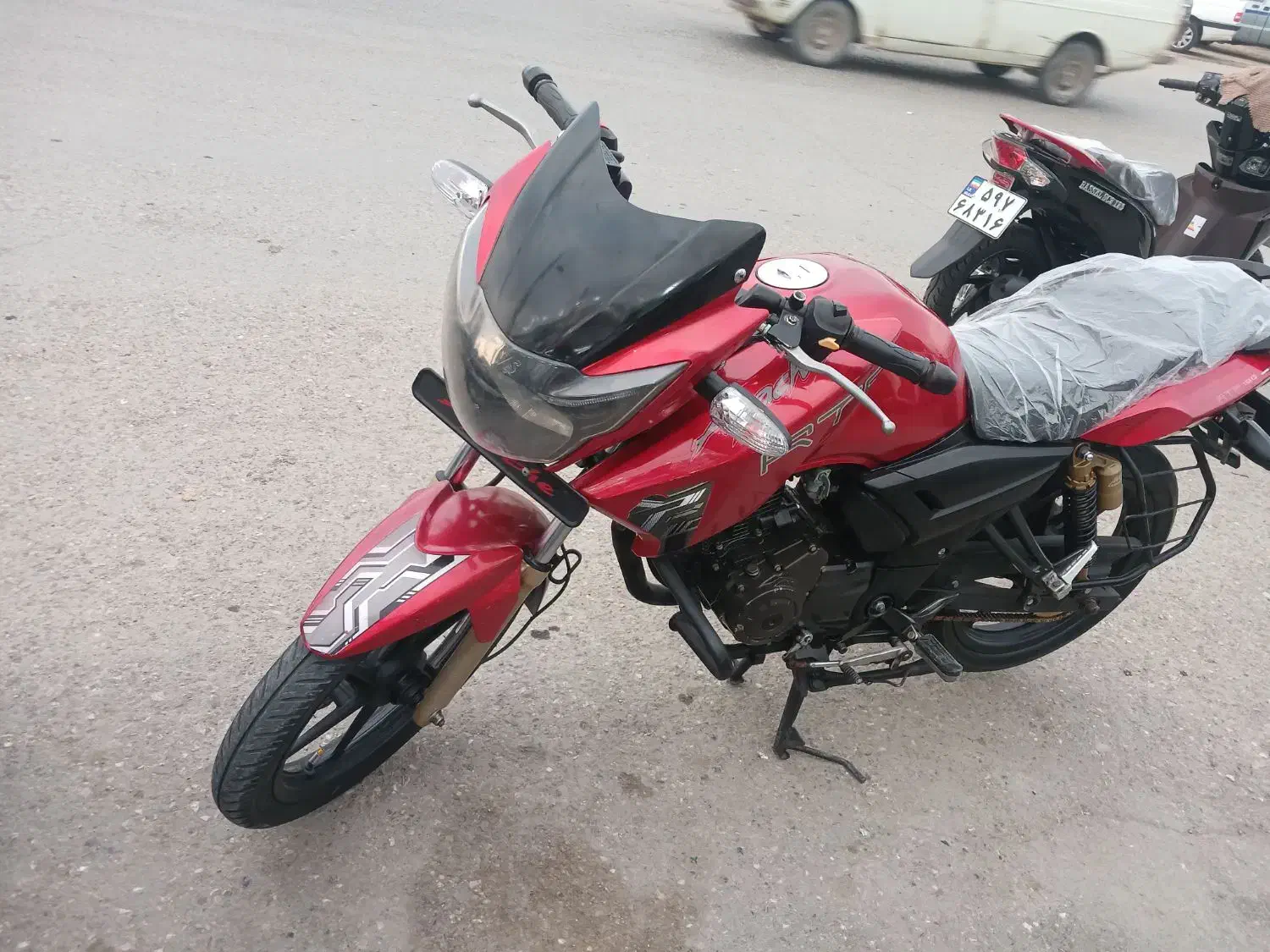 اپاچی 180|موتورسیکلت|گنبد کاووس, |دیوار