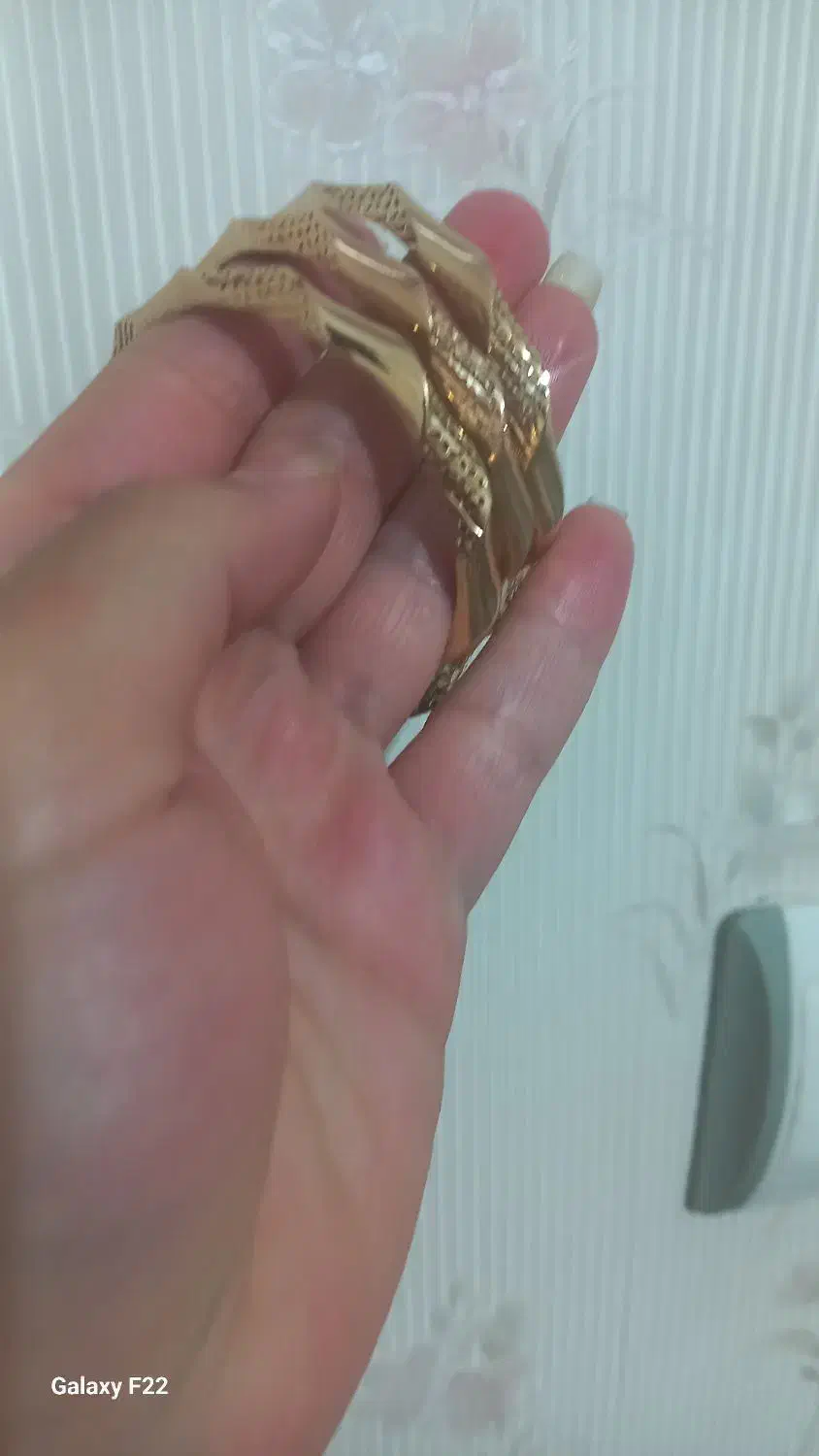 النگوی شماره ۲ برنجی با طلا مو نمیزنه|بدلیجات|تبریز, |دیوار