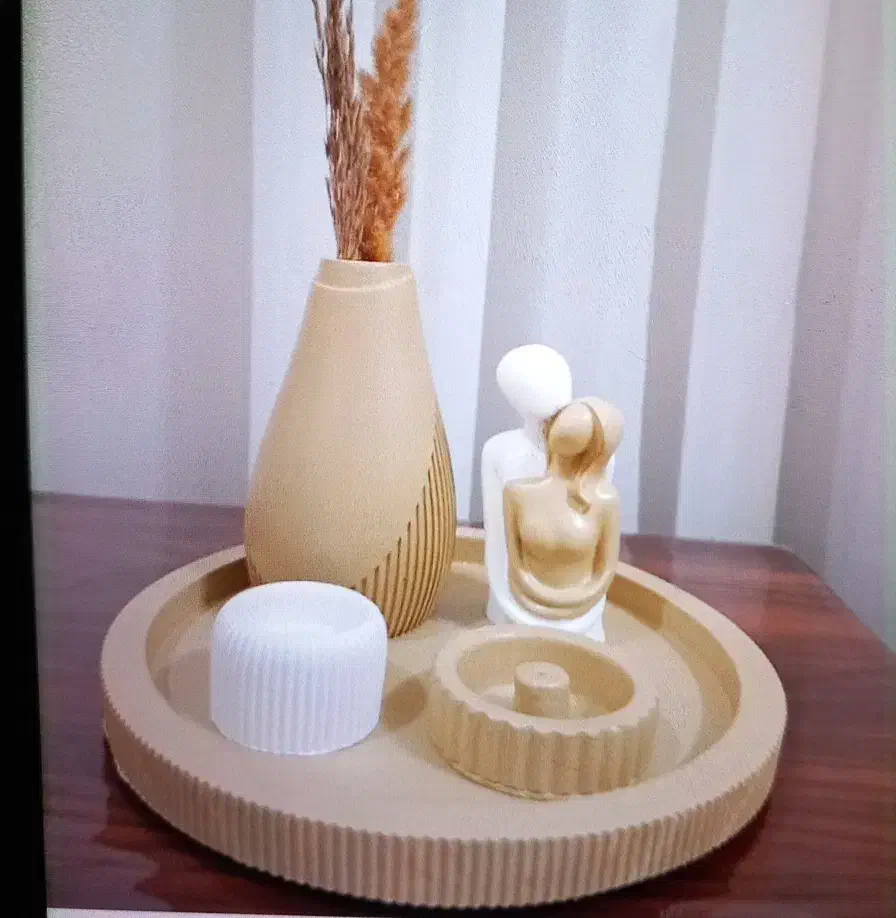 سنگ مصنوعی .بیس خام و رنگ شده|صنایع دستی و سایر لوازم تزئینی|رشت, معلولین|دیوار