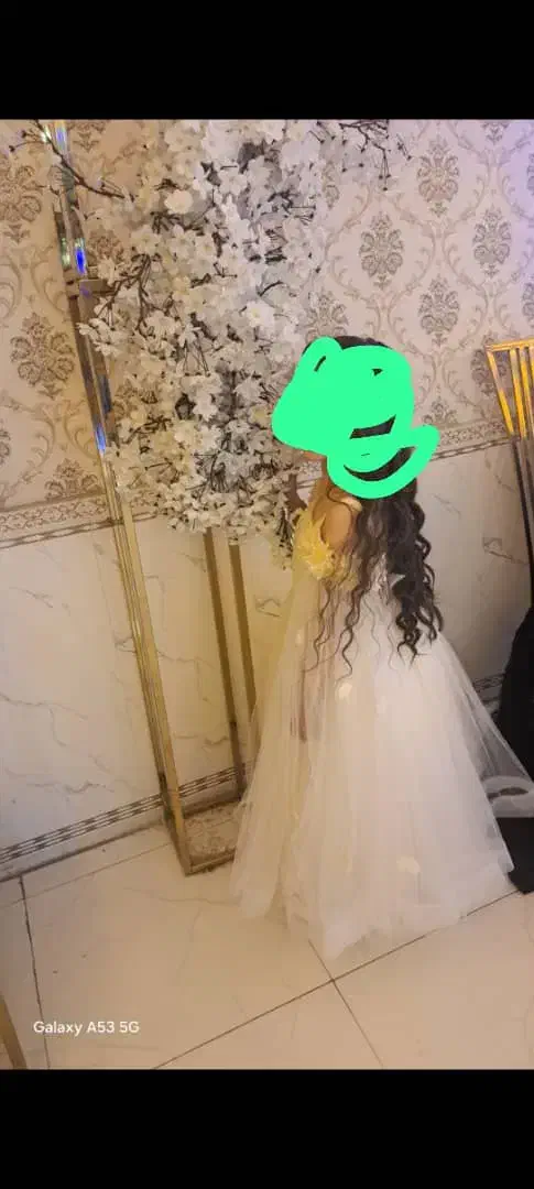 لباس عروس دخترانه خیلی شیک|لباس|ازنا, |دیوار