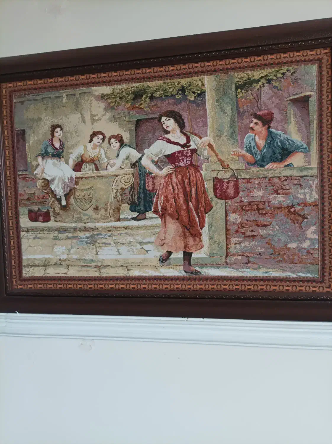 دوعدد تابلو به فروشی|تابلو فرش|ایذه, |دیوار