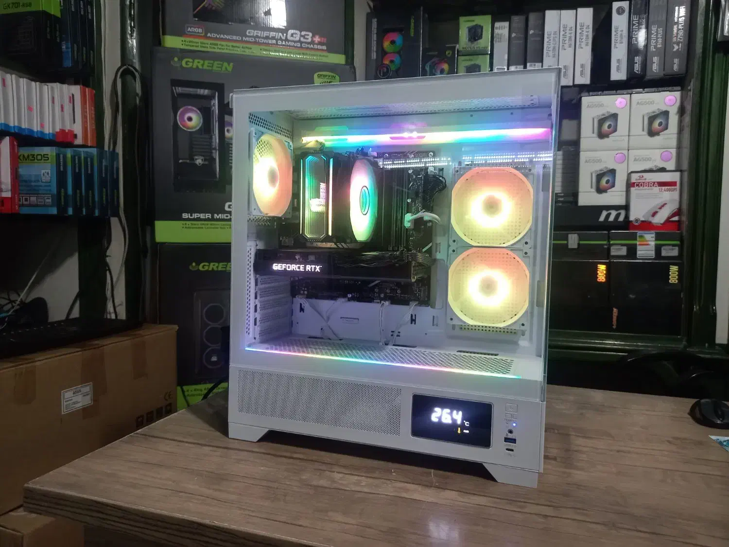 کیس گیمینگ با گرافیک ۵۰۶۰|رایانه رومیزی|رشت, حاجی آباد|دیوار