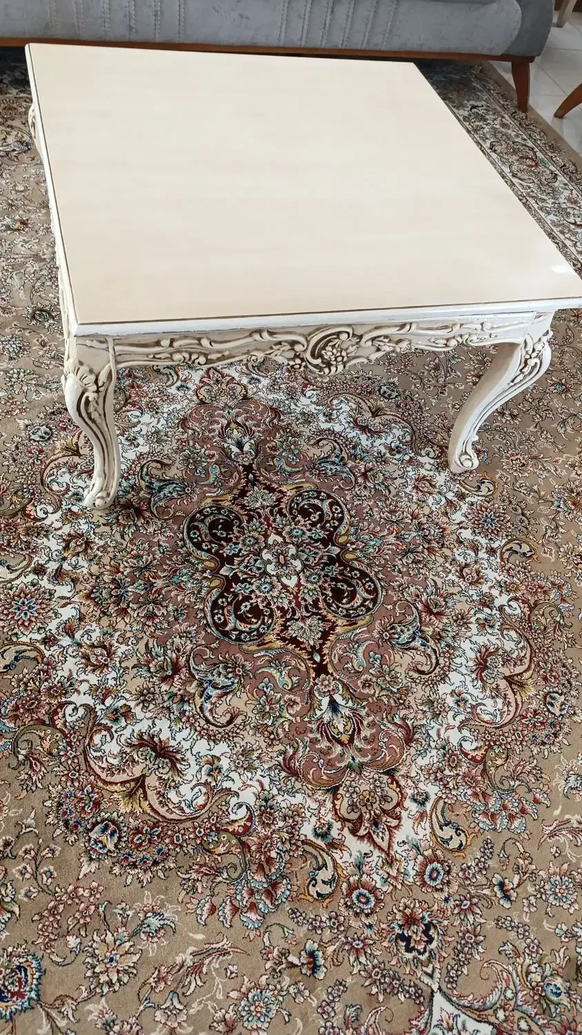 مبل شش نفره با میزغذا خوری هشت نفره|مبلمان خانگی و میز عسلی|اسلامشهر, شهرک الهیه|دیوار