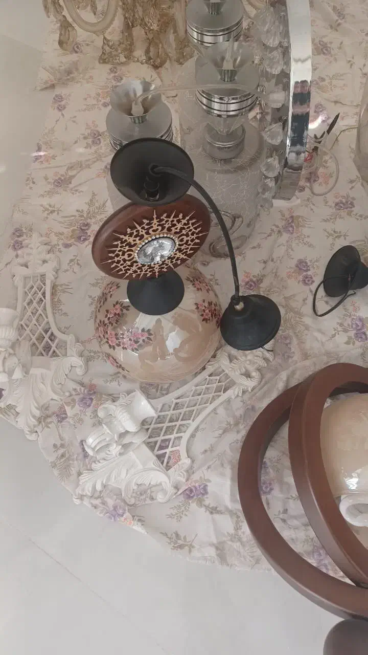 لوستر|لوستر و چراغ آویز|ساوه, |دیوار