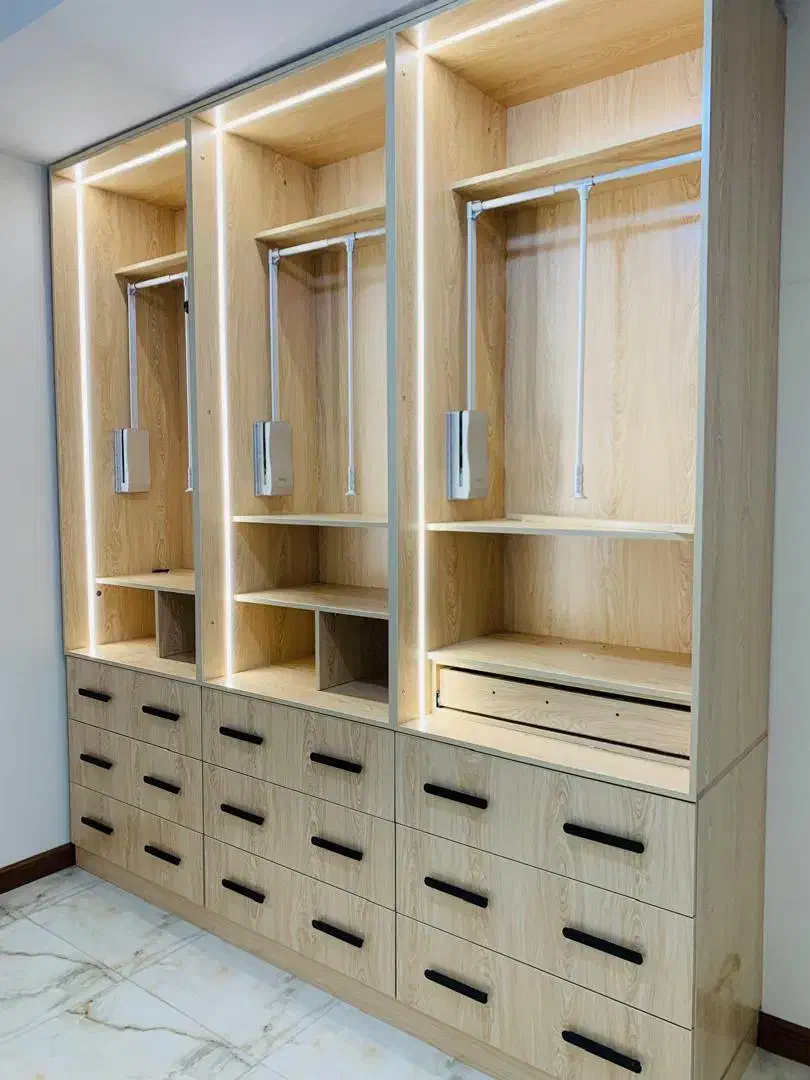 کمد و تخت کم جا|تخت و سرویس خواب|اسلام‌شهر, شهرک الهیه|دیوار