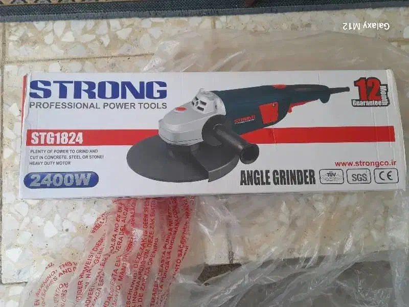 سنگ فرز استرانگ 2400W بدون کارکرد همراه با گارانتی|ابزارآلات|گنبد کاووس, |دیوار
