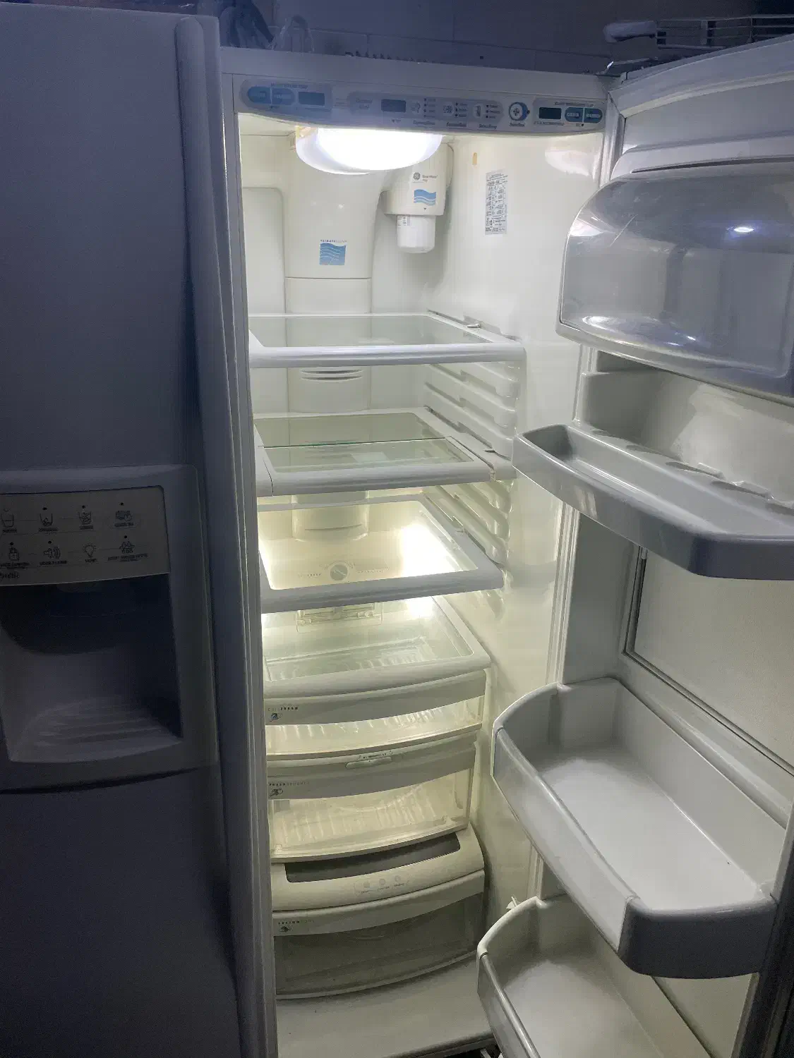 ساید بای ساید جنرال الکتریک|یخچال و فریزر|تهران, خاک سفید|دیوار