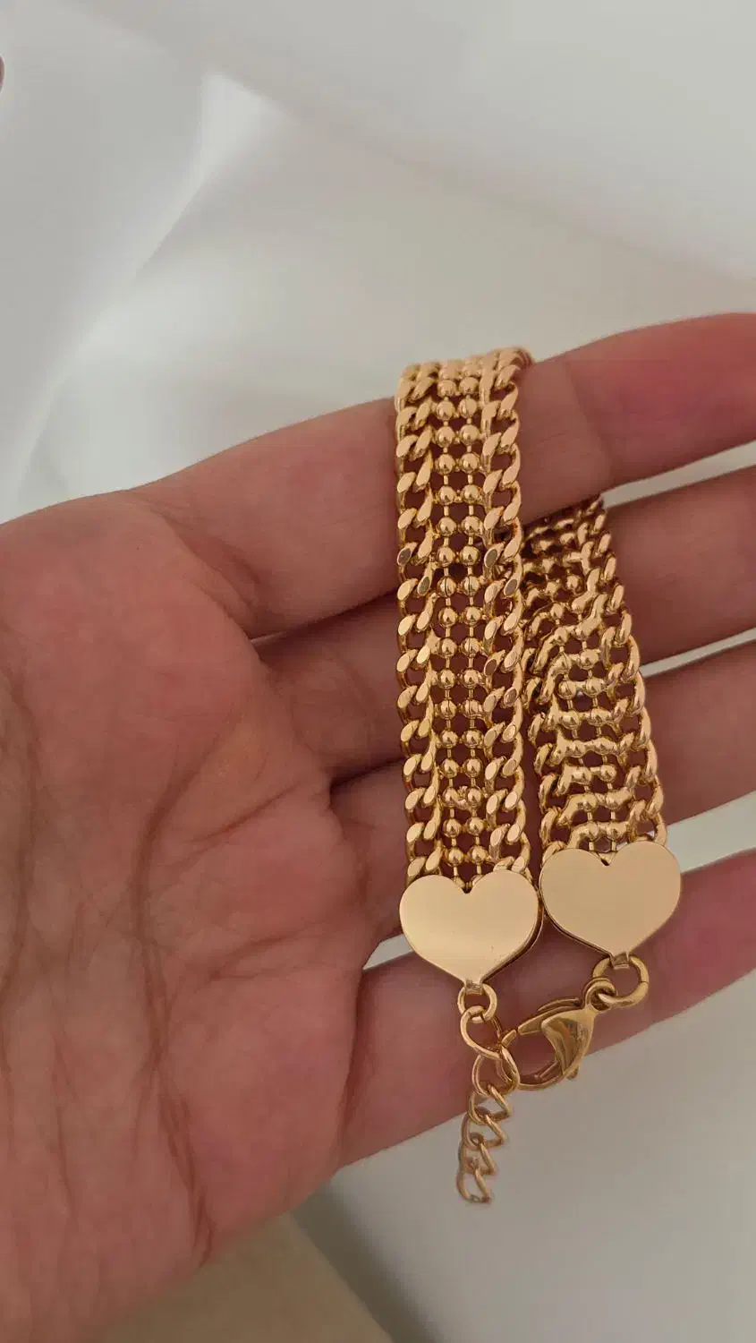 دستبند روکش طلا ژوپینگ|بدلیجات|مسجد سلیمان, |دیوار