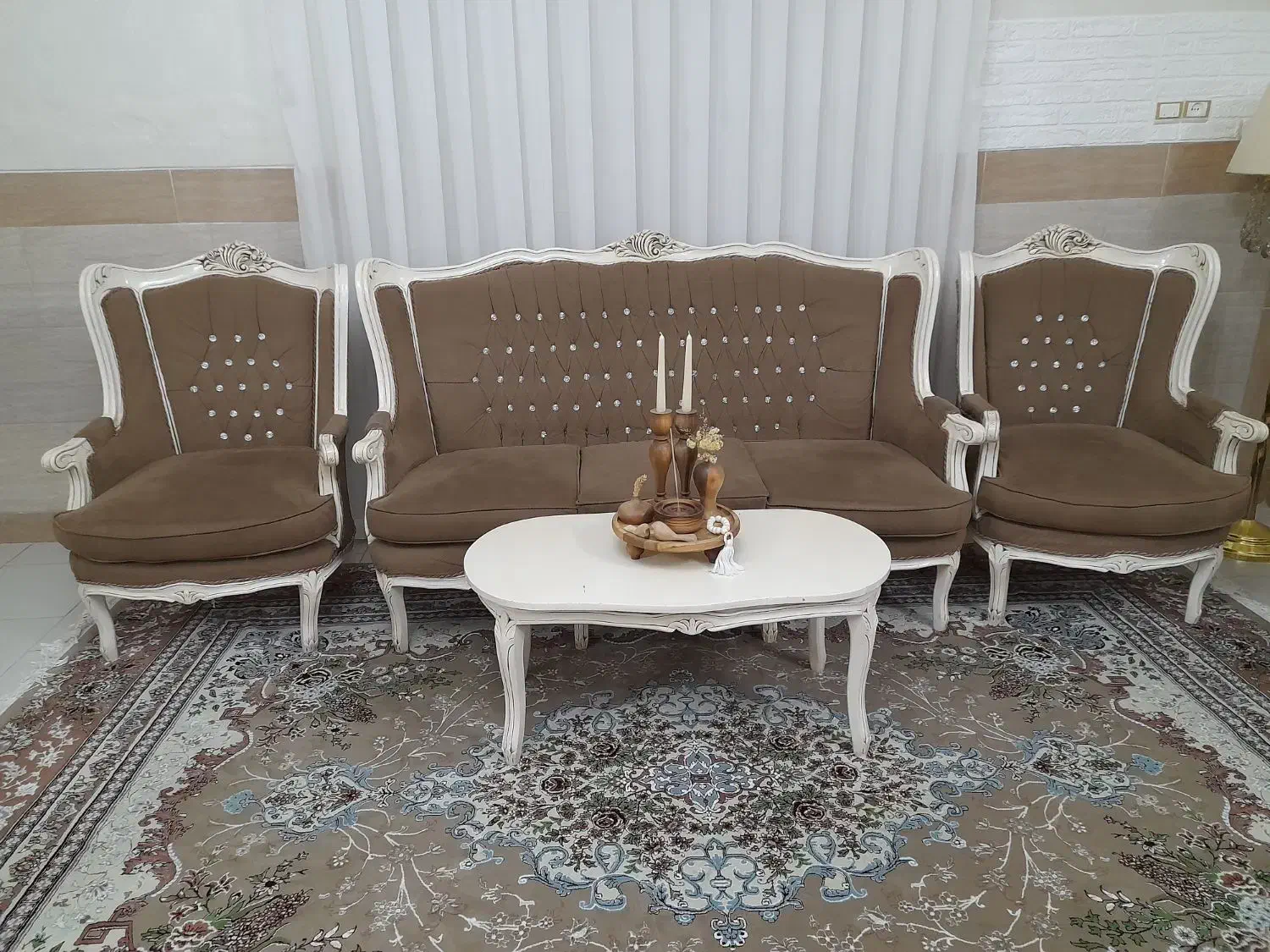 مبل ۹نفره|مبلمان خانگی و میز عسلی|بروجرد, |دیوار