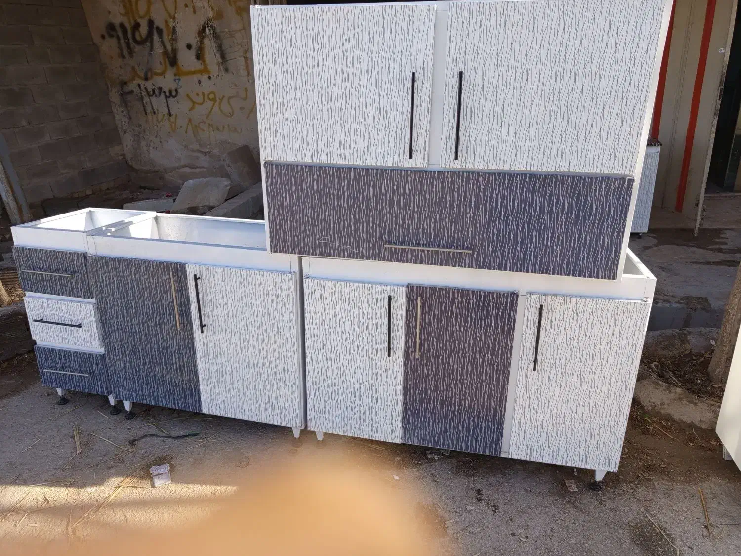 سه متر کابینت تمام فلز|مصالح و تجهیزات ساختمان|خرم‌آباد, |دیوار