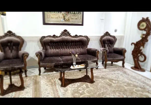 مبل چوبی|مبلمان خانگی و میز عسلی|شاهین‌شهر, گزبرخوار|دیوار