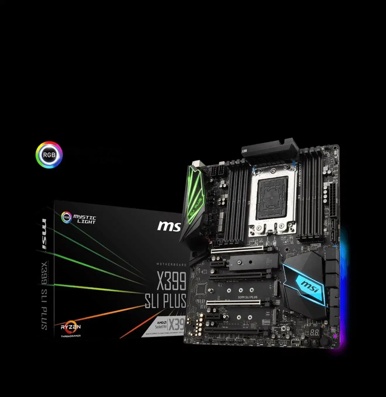 مادر برد x399 sli plus|قطعات و لوازم جانبی رایانه|تهران, کوی بیمه|دیوار