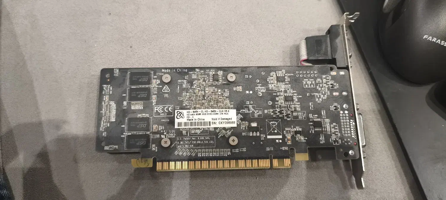 گرافیک گیمینگ اداری amd5450xfx 2g|قطعات و لوازم جانبی رایانه|ری, سیزده آبان|دیوار